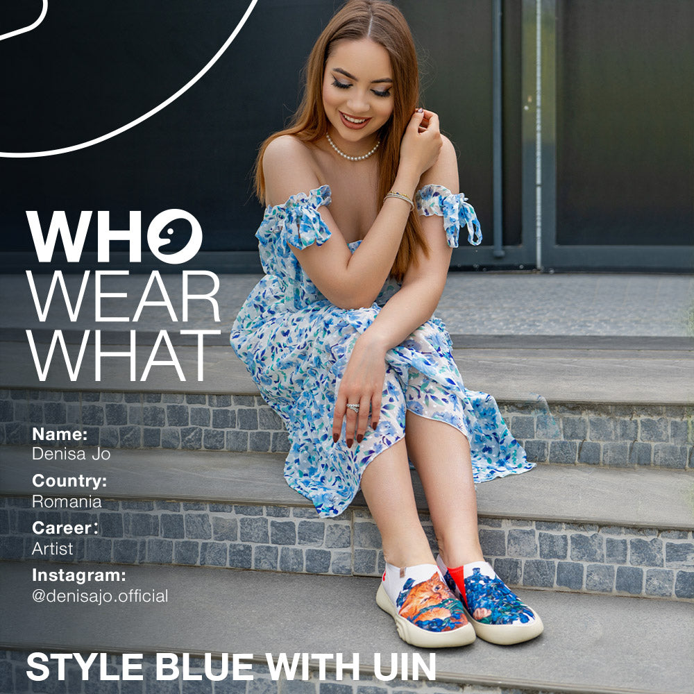 style blue with uin