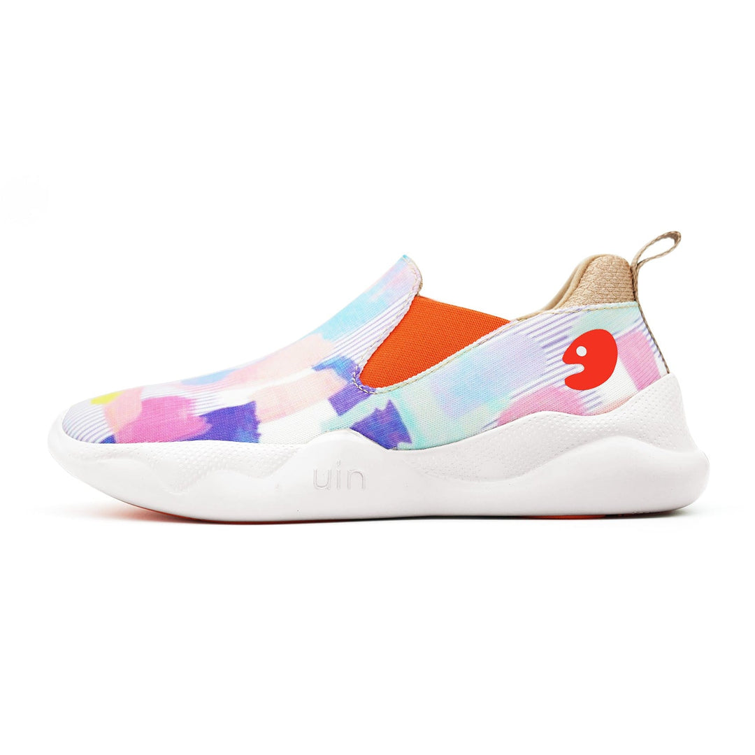 UIN Footwear Women Neon Kingdom Mijas II Canvas loafers