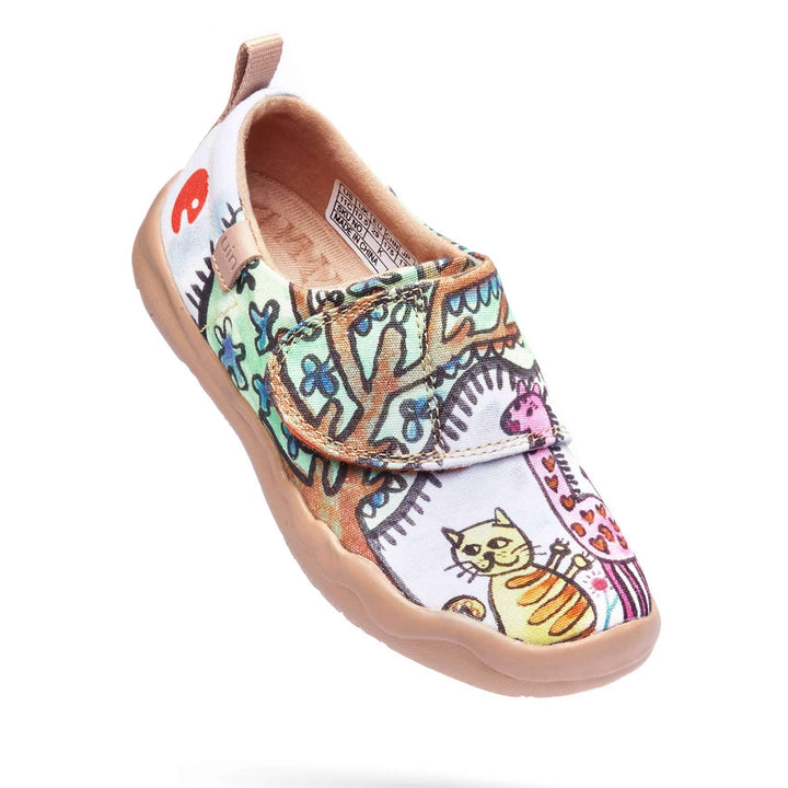 UIN Footwear Kids Animal Assembly Kids Canvas loafers