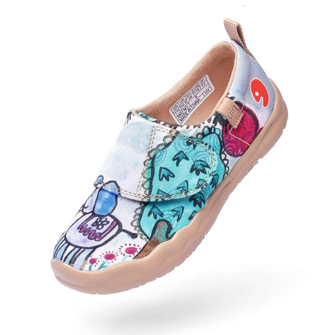 UIN Footwear Kids Animal Assembly Kids Canvas loafers