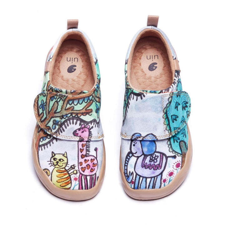 UIN Footwear Kids Animal Assembly Kids Canvas loafers