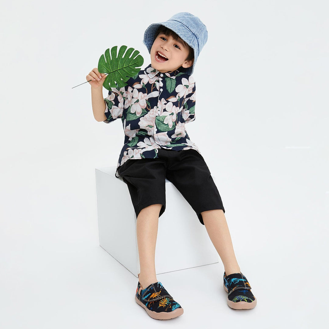 UIN Footwear Kids Back to Jurassic Toledo I Kids Canvas loafers