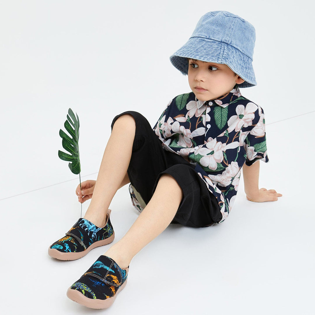 UIN Footwear Kids Back to Jurassic Toledo I Kids Canvas loafers