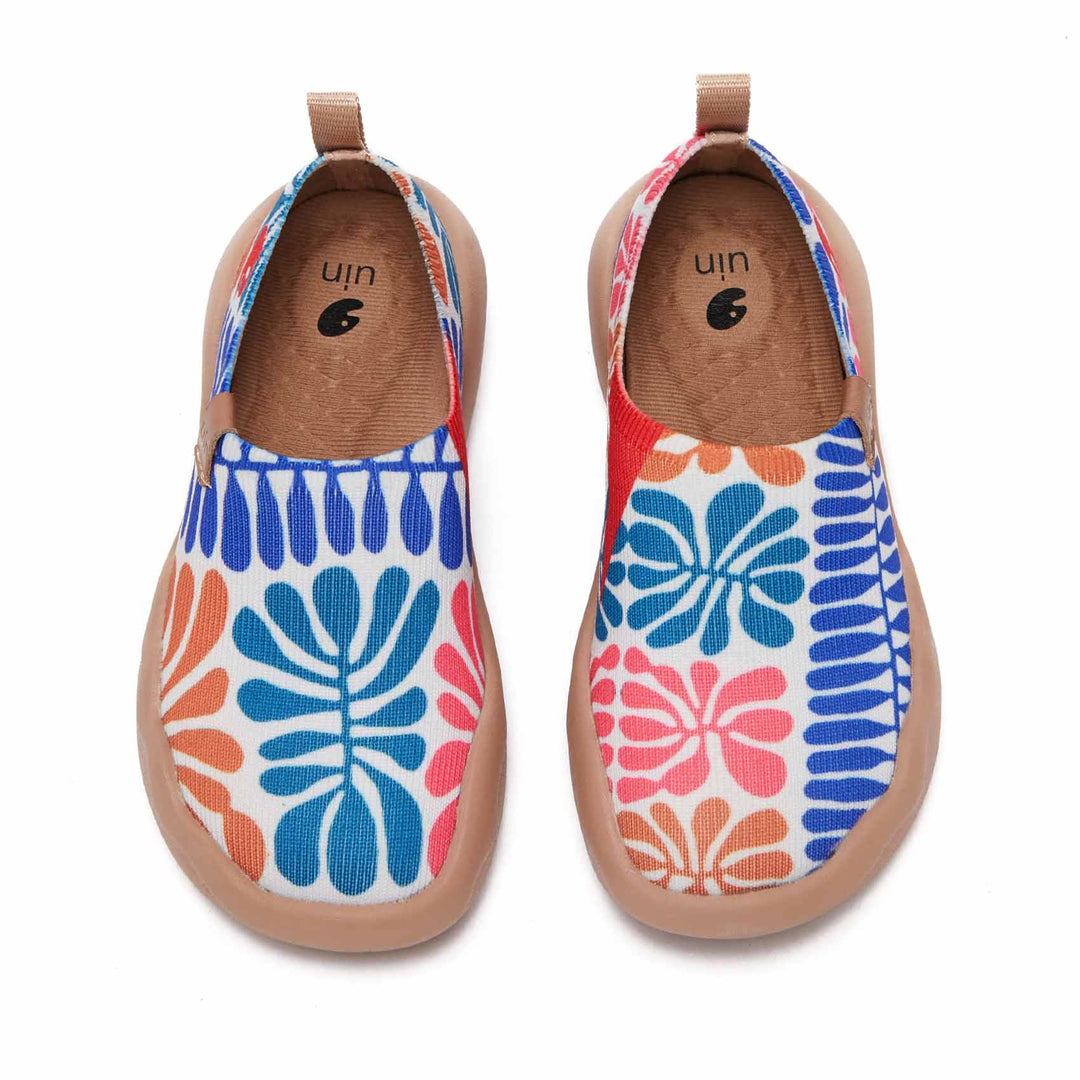 UIN Footwear Kids Bells Or Leave Kids Canvas loafers