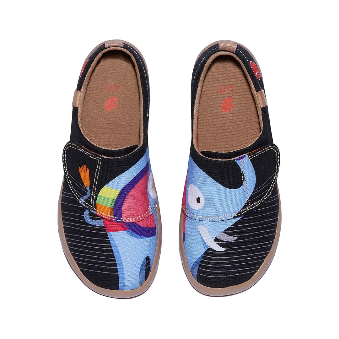 UIN Footwear Kids Blue Elephant Toledo I Kids Canvas loafers