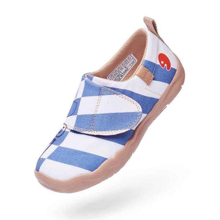 UIN Footwear Kids Blue Romance Kids Canvas loafers