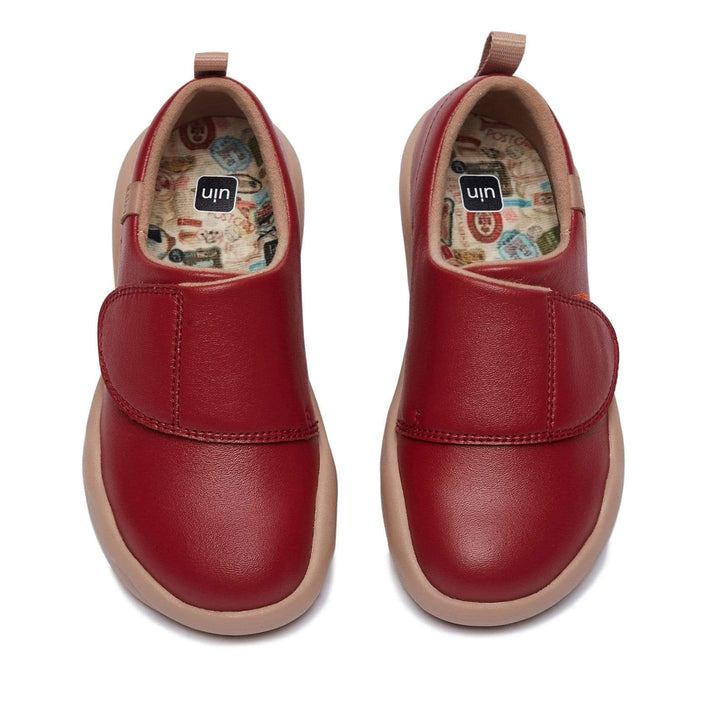 UIN Footwear Kids Brown Toledo II Kids Canvas loafers