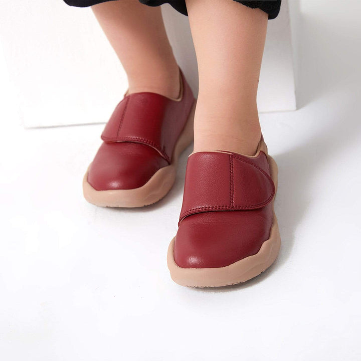 UIN Footwear Kids Brown Toledo II Kids Canvas loafers