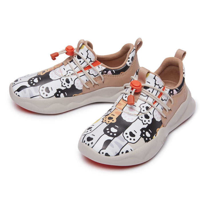 UIN Footwear Kids Cat Paws Mijas XIII Kids Canvas loafers