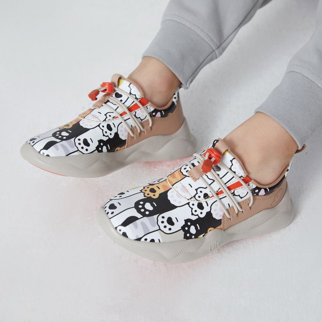 UIN Footwear Kids Cat Paws Mijas XIII Kids Canvas loafers