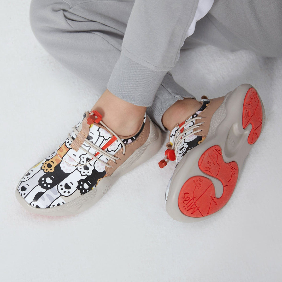 UIN Footwear Kids Cat Paws Mijas XIII Kids Canvas loafers