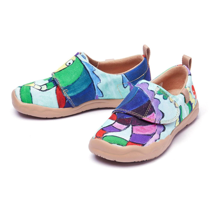 UIN Footwear Kids Chameleon Kids Canvas loafers