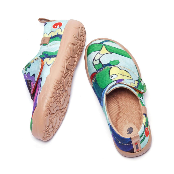 UIN Footwear Kids Chameleon Kids Canvas loafers