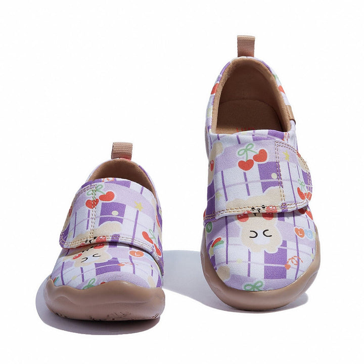 UIN Footwear Kids Cherry Bear Toledo I Kids Canvas loafers