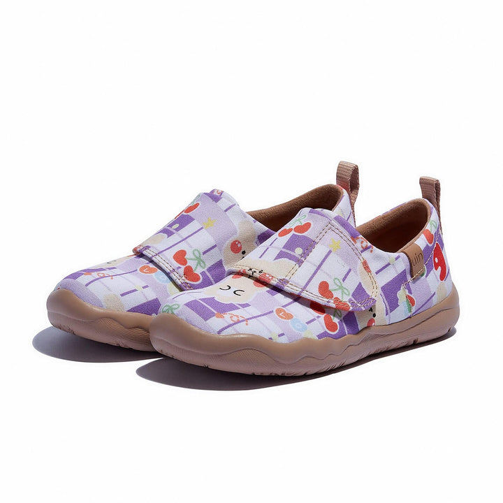 UIN Footwear Kids Cherry Bear Toledo I Kids Canvas loafers