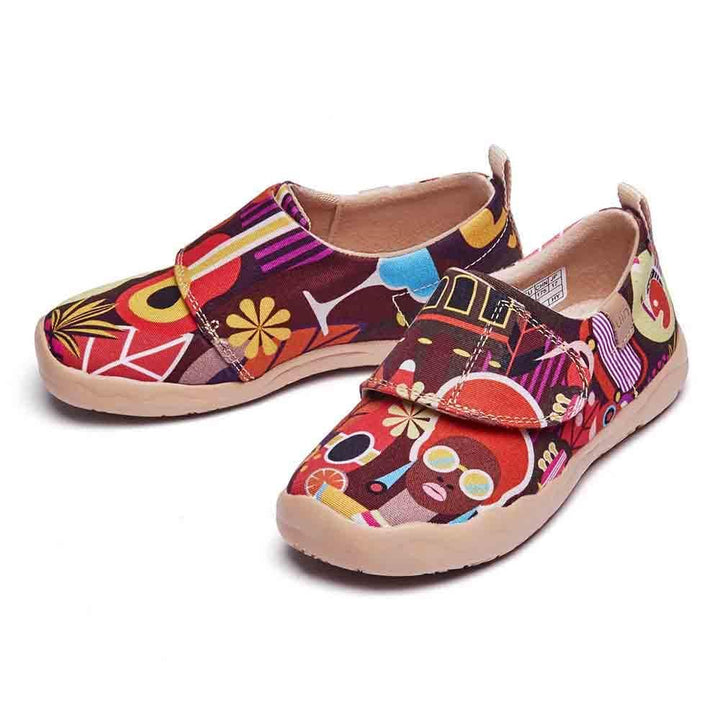 UIN Footwear Kids Cuban Musician Kids Canvas loafers