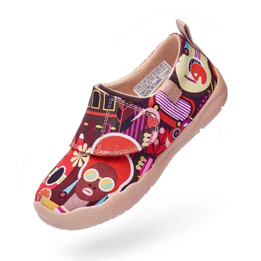 UIN Footwear Kids Cuban Musician Kids Canvas loafers