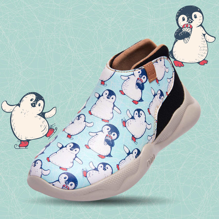 UIN Footwear Kids Dancing Penguin Mijas XII Kids Canvas loafers