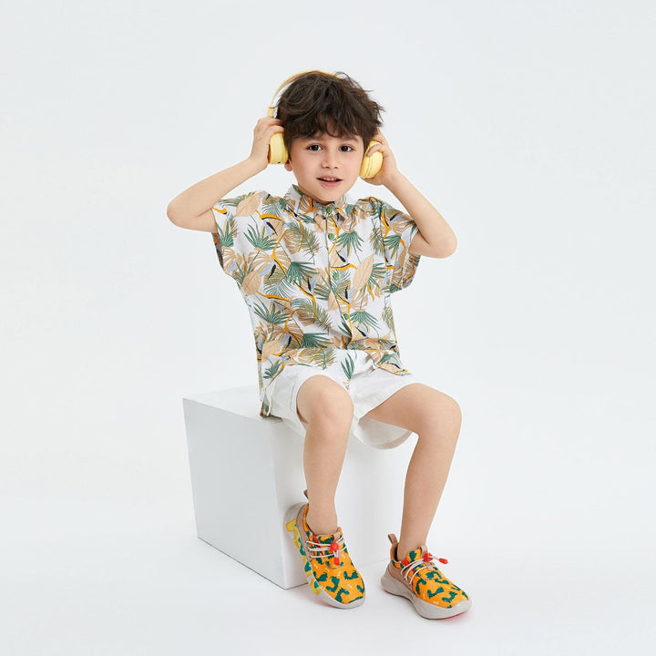 UIN Footwear Kid Dinosaur Carnival Mijas XIII Kid Canvas loafers