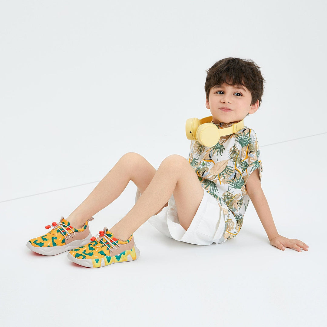 UIN Footwear Kid Dinosaur Carnival Mijas XIII Kid Canvas loafers