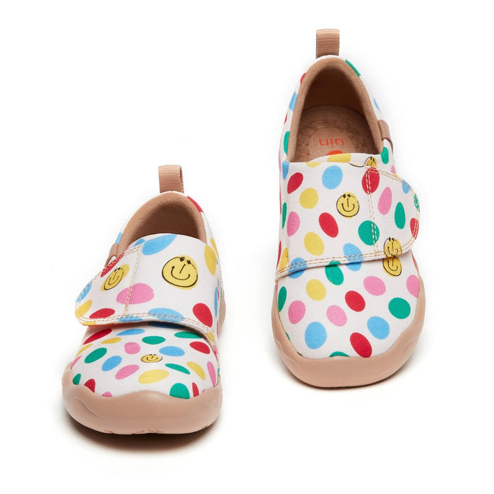 UIN Footwear Kids Dotted Joy Toledo I Kids Canvas loafers