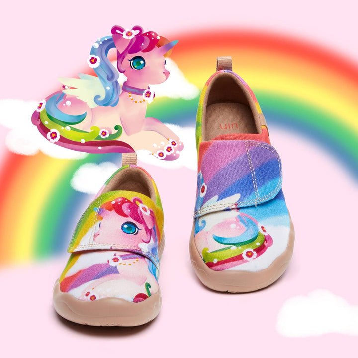 UIN Footwear Kids Dreamy Unicorn Toledo I Kids Canvas loafers