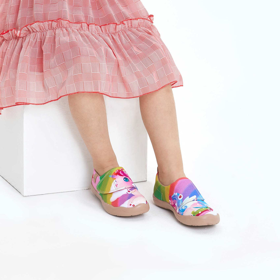 UIN Footwear Kids Dreamy Unicorn Toledo I Kids Canvas loafers