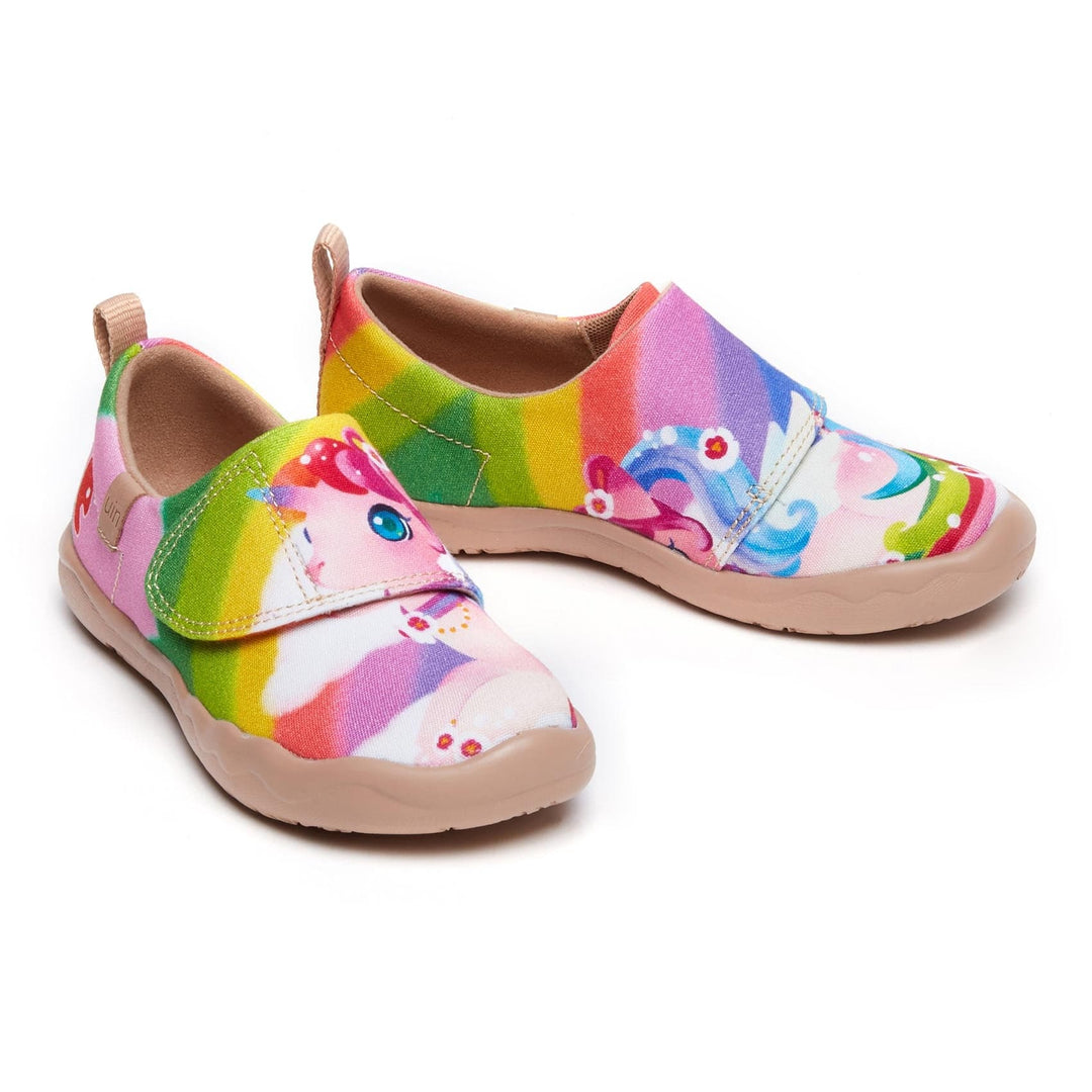 UIN Footwear Kids Dreamy Unicorn Toledo I Kids Canvas loafers