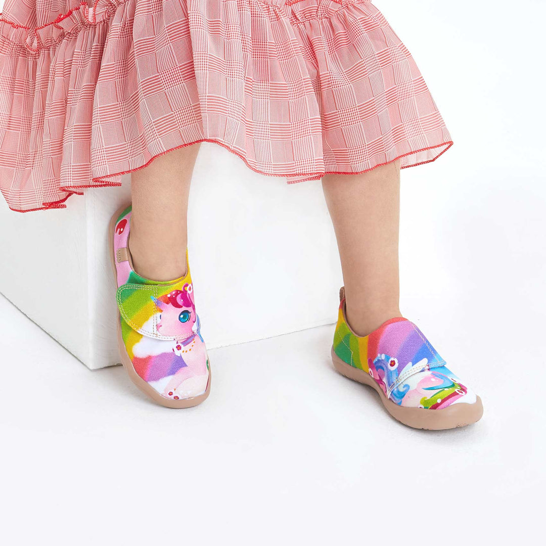 UIN Footwear Kids Dreamy Unicorn Toledo I Kids Canvas loafers