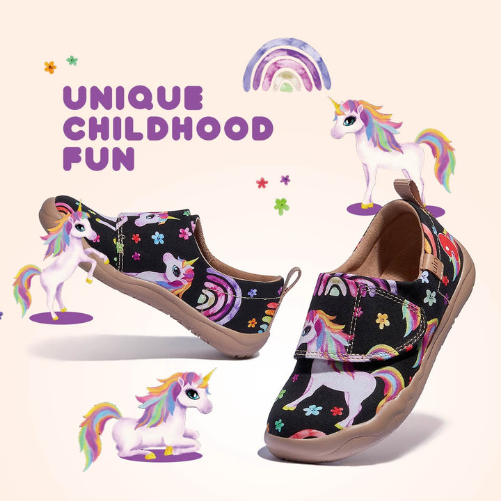 UIN Footwear Kids Dreamy Unicorns Toledo I Kids Canvas loafers