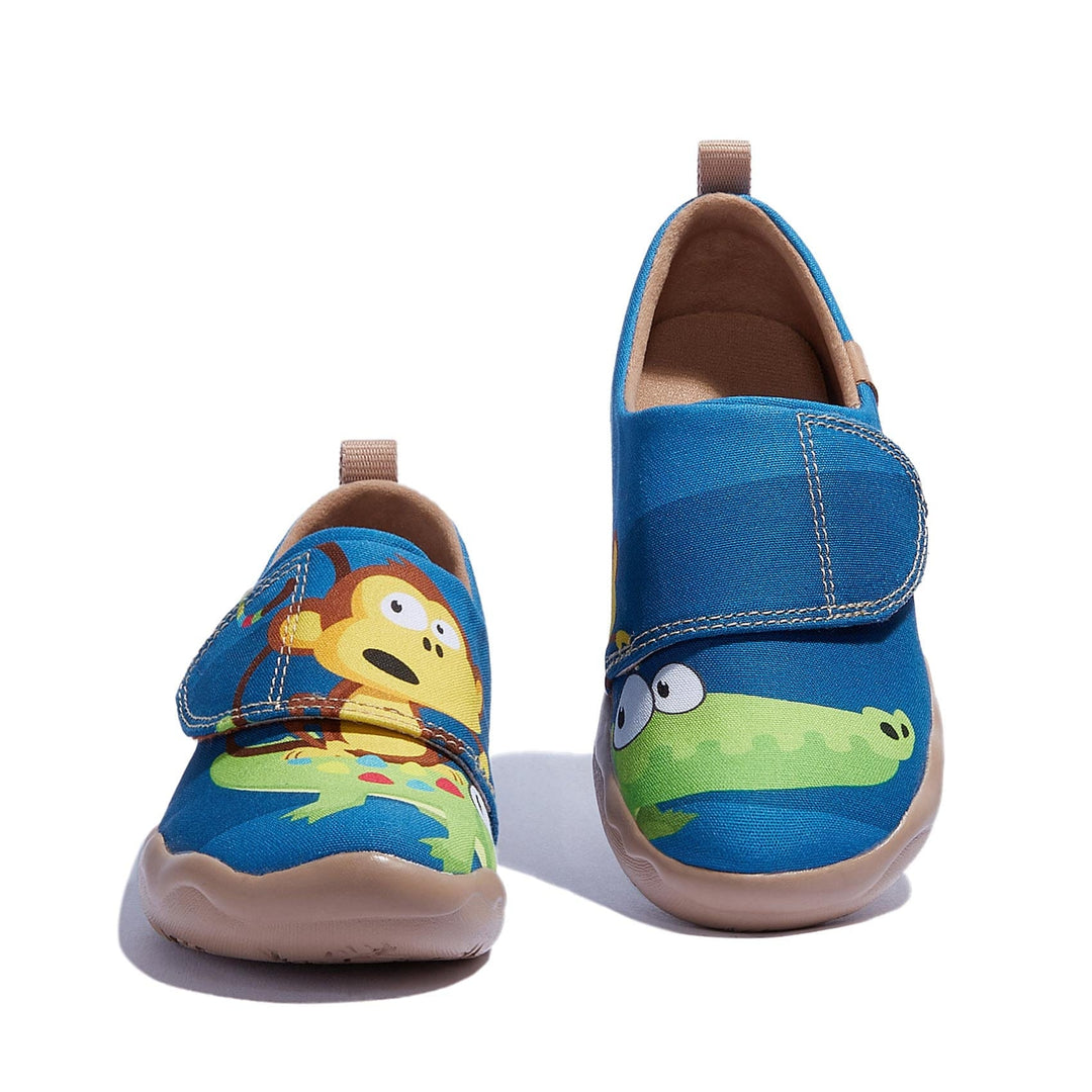 UIN Footwear Kids Excited for New Adventures Toledo I Kids Canvas loafers