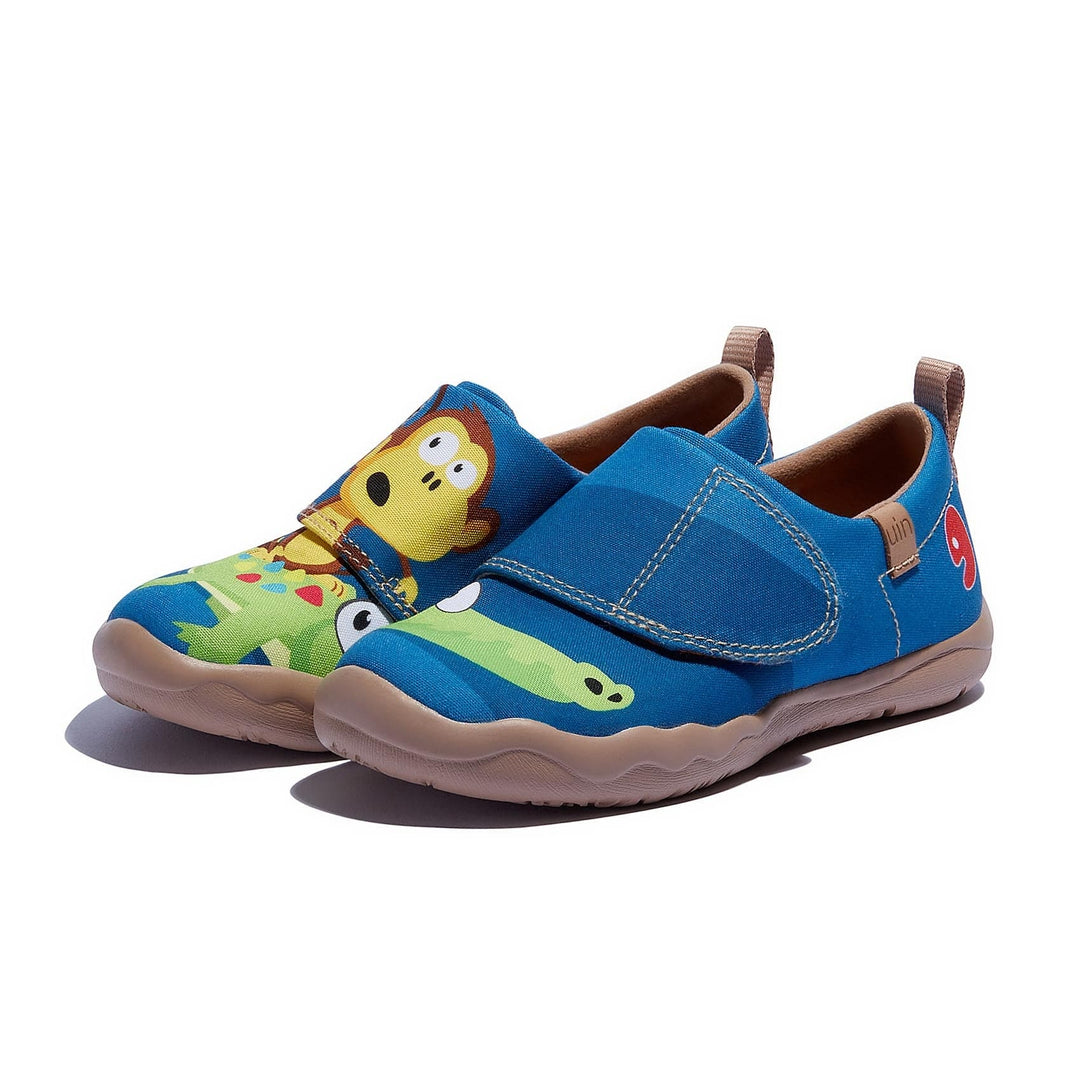 UIN Footwear Kids Excited for New Adventures Toledo I Kids Canvas loafers