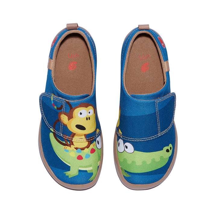 UIN Footwear Kids Excited for New Adventures Toledo I Kids Canvas loafers