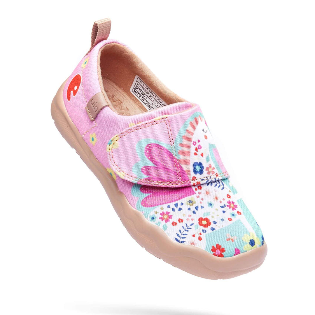 UIN Footwear Kids Fantasy Unicorn Kids Canvas loafers