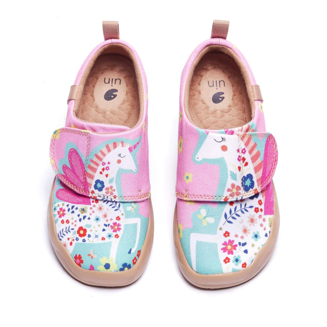 UIN Footwear Kids Fantasy Unicorn Kids Canvas loafers