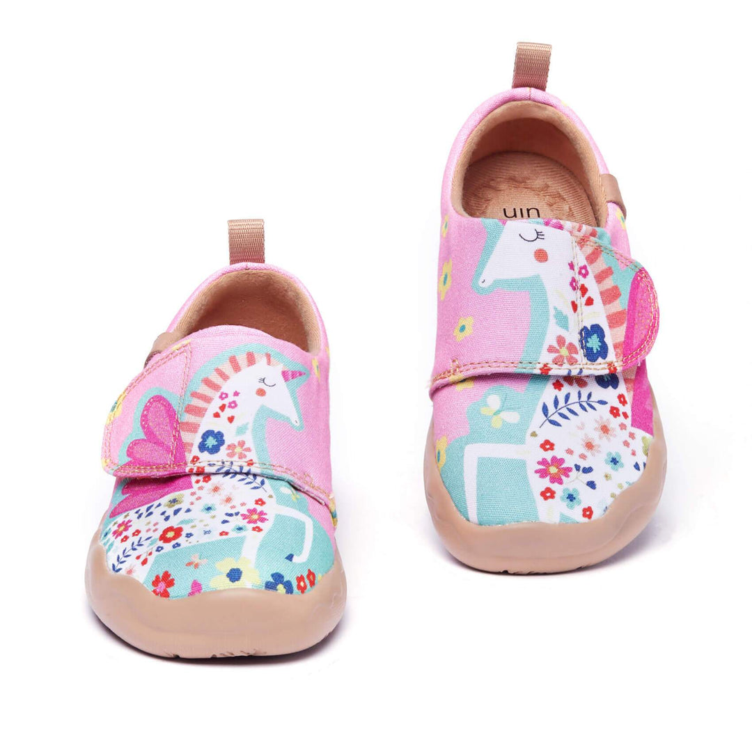 UIN Footwear Kids Fantasy Unicorn Kids Canvas loafers