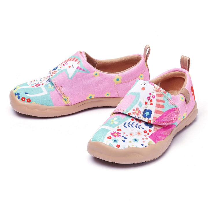 UIN Footwear Kids Fantasy Unicorn Kids Canvas loafers