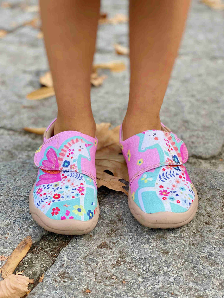 UIN Footwear Kids Fantasy Unicorn Kids Canvas loafers