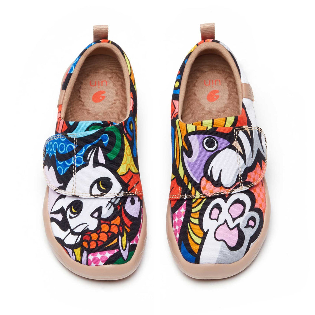 UIN Footwear Kids Fishy Fantasy Toledo I Kids Canvas loafers