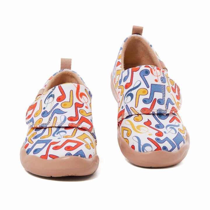 UIN Footwear Kids Floating Note Kids Canvas loafers