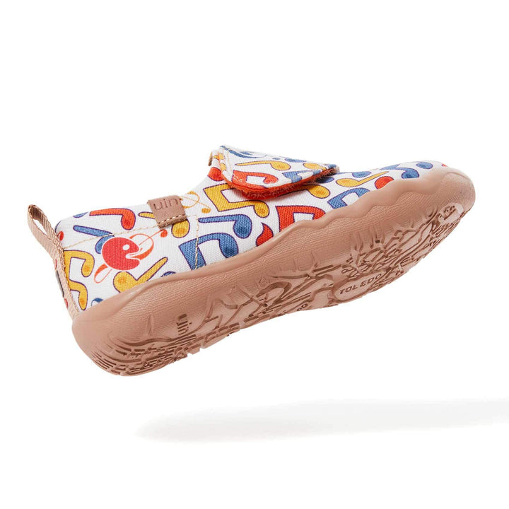 UIN Footwear Kids Floating Note Kids Canvas loafers