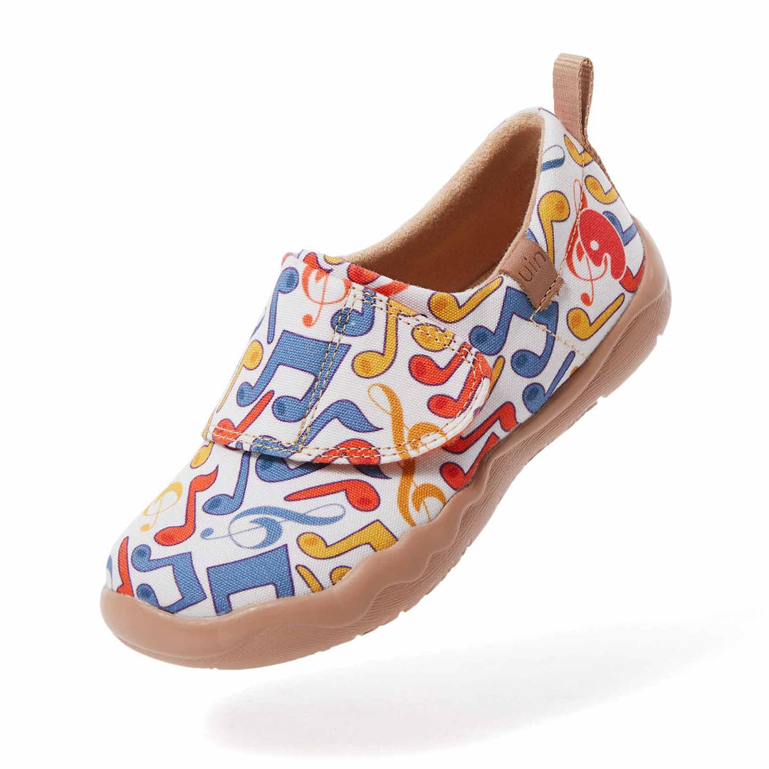 UIN Footwear Kids Floating Note Kids Canvas loafers