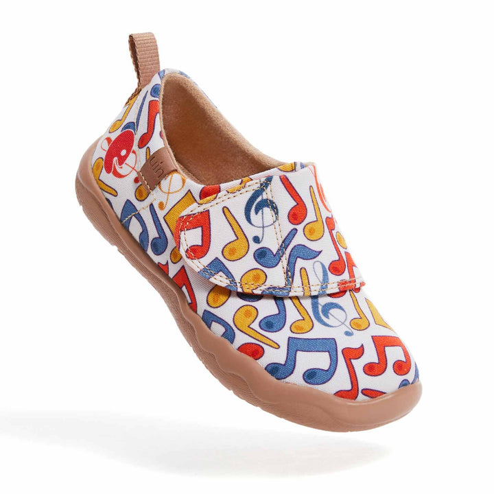 UIN Footwear Kids Floating Note Kids Canvas loafers