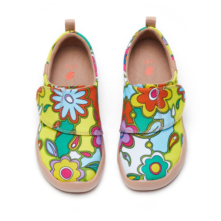 UIN Footwear Kids Floral Party Toledo I Kids Canvas loafers