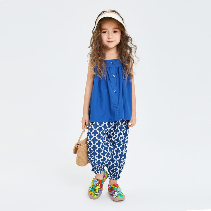 UIN Footwear Kids Floral Party Toledo I Kids Canvas loafers