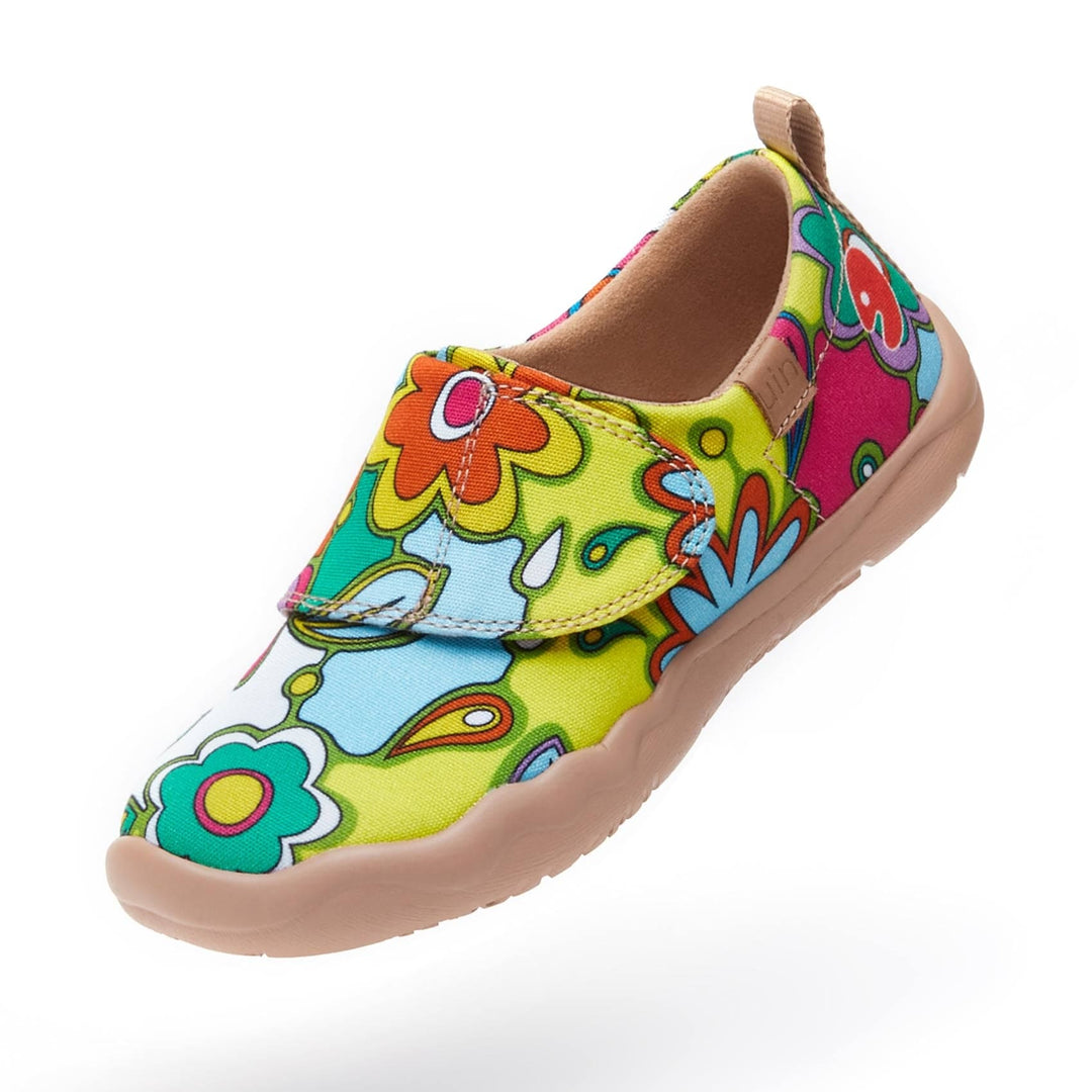 UIN Footwear Kids Floral Party Toledo I Kids Canvas loafers