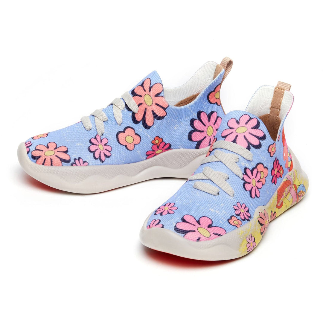 UIN Footwear Kids Floral Picnic Mijas I Kids Canvas loafers