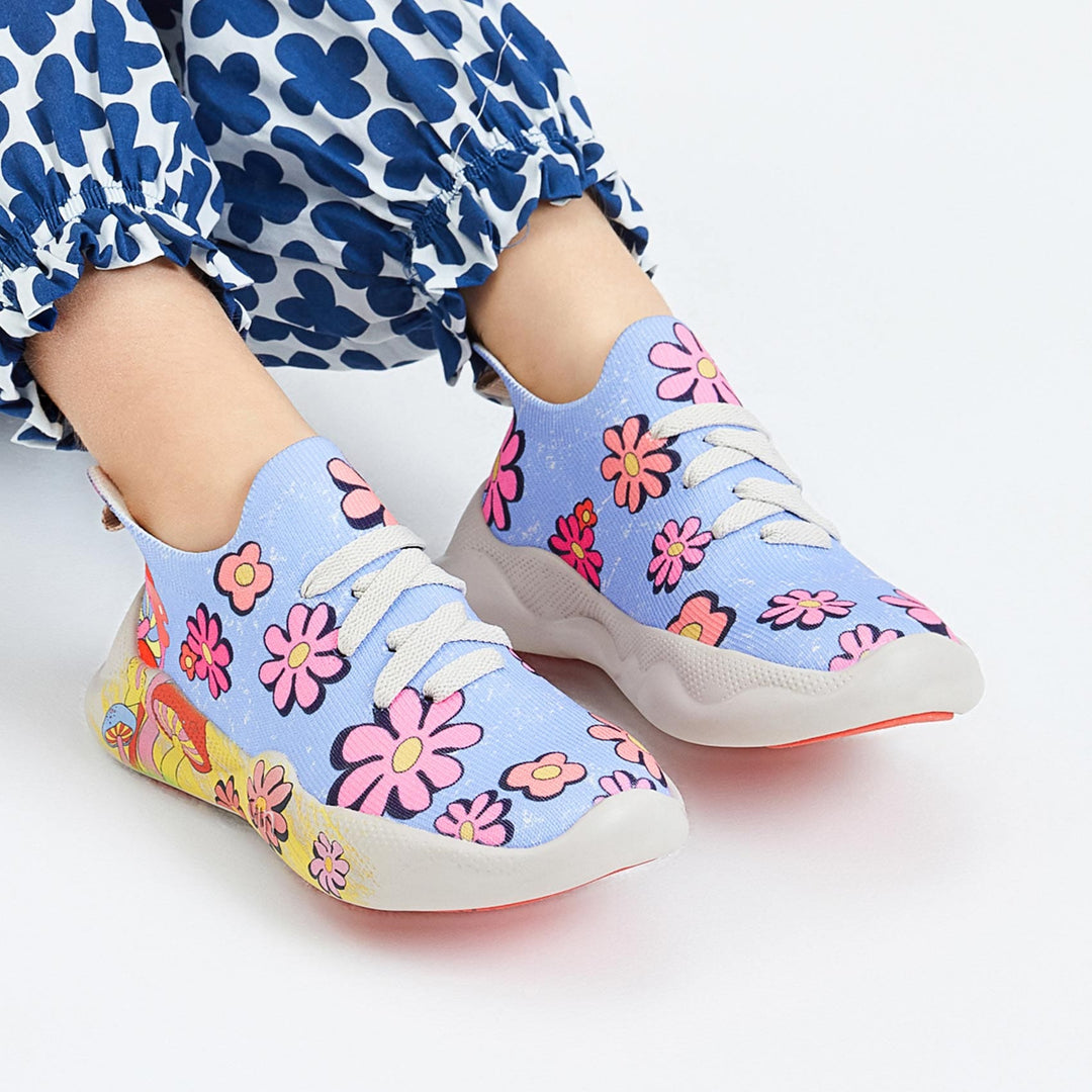 UIN Footwear Kids Floral Picnic Mijas I Kids Canvas loafers