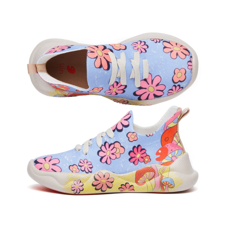 UIN Footwear Kids Floral Picnic Mijas I Kids Canvas loafers