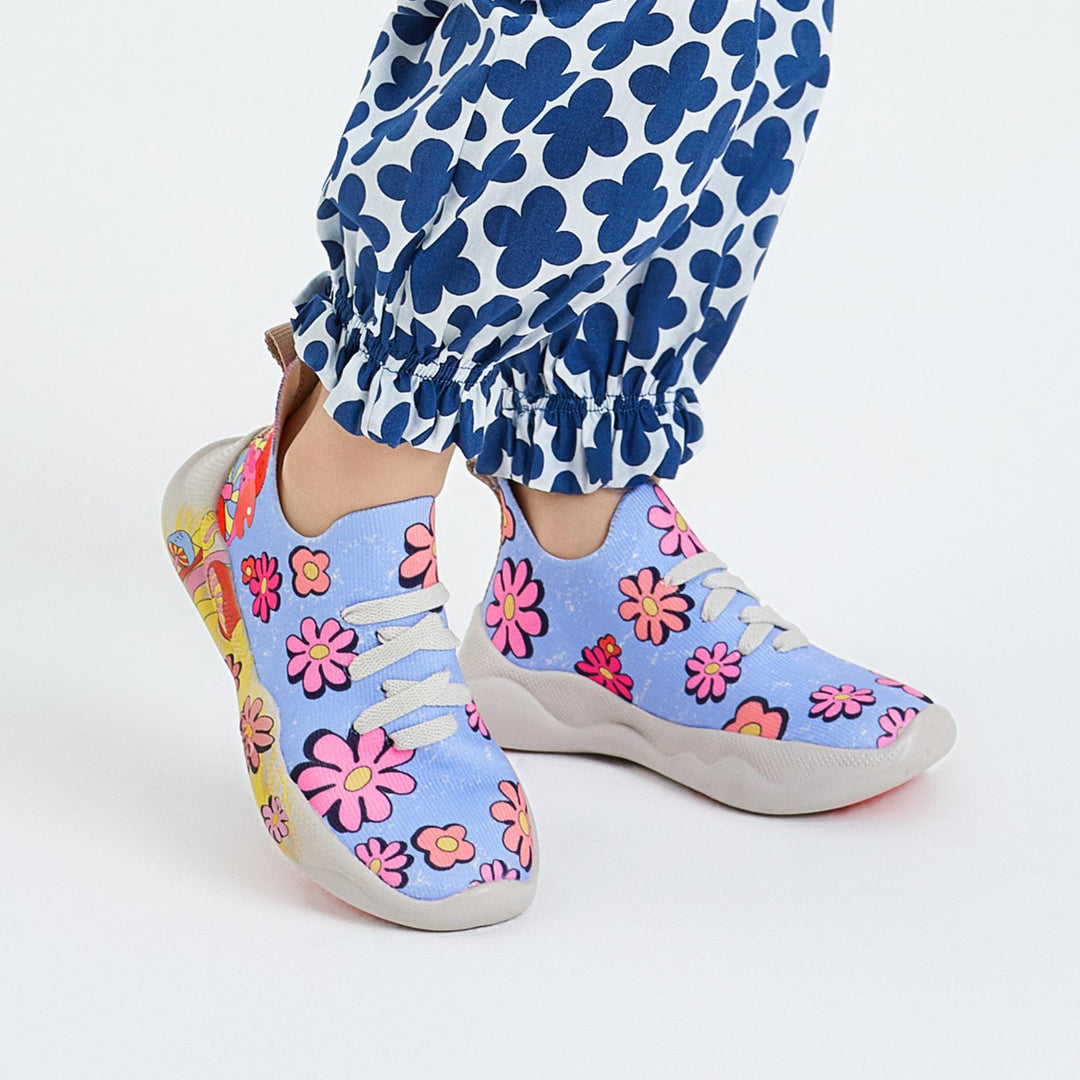 UIN Footwear Kids Floral Picnic Mijas I Kids Canvas loafers